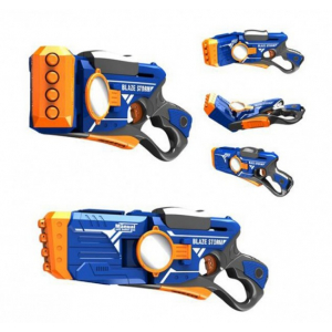 Механический бластер ''BlazeStorm'' с мягкими пулями - ZC7086